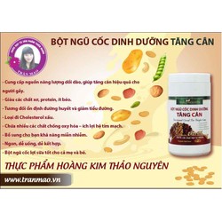Bột ngũ cốc dinh dưỡng tăng cân