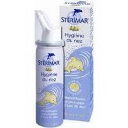 Xịt nước muối biển cá heo STERIMAR Baby 50ml cho trẻ từ 0-36 tháng sx