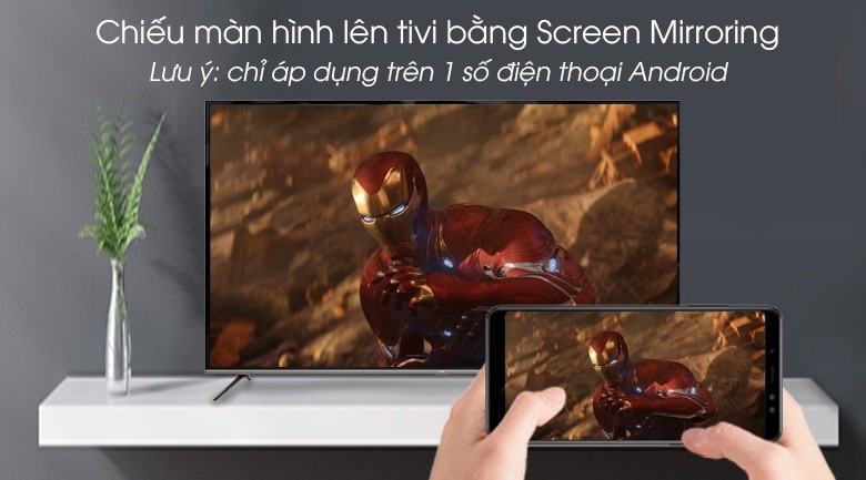 Android Tivi TCL 4K 65 inch L65P8-UF - Screen Mirroring Android Tivi TCL 4K 65 inch L65P8-UF - Screen Mirroring