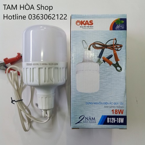 17268123 , 19350378 , 15_19350378 , 85000 , Bong-den-led-kep-acquy-12vdc-18w-okas-sieu-sang-tiet-kiem-dien-15_19350378 , sendo.vn , Bóng đèn led kẹp acquy 12vdc 18w okas siêu sáng tiết kiệm điện Bóng đèn led kẹp acquy 12vdc 18w okas siêu sáng tiết kiệm điện