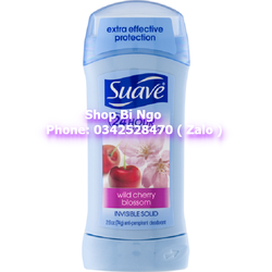 Lăn Khử Mùi Suave Wild Cherry Blossom 74g