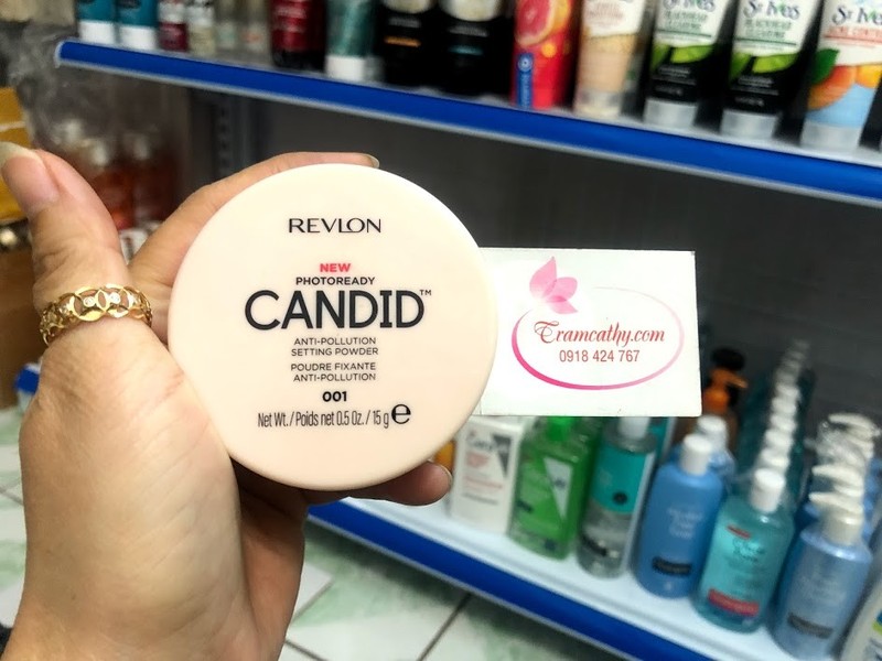 Phấn phủ kiềm dầu Revlon candid 4