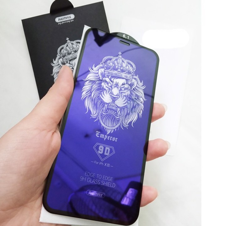 Hình ảnh Miếng dán cường lực Remax full màn hình cho iPhone XR iPhone 11 Emperor GL-34 chống ánh sáng xanh