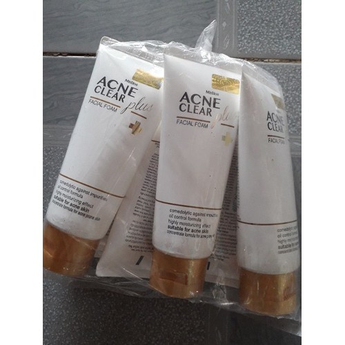 Sữa rửa mặt đặc trị mụn acnes Thái Lan