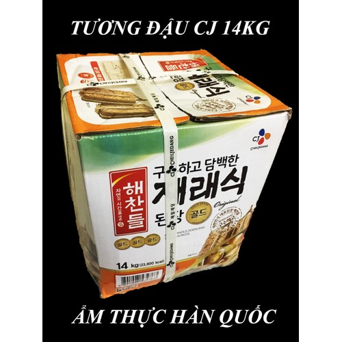 TƯƠNG ĐẬU CJ HÀN QUỐC 14KG DÙNG CHO NHÀ HÀNG