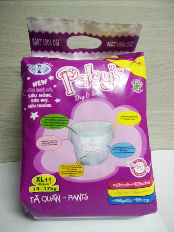 Hình ảnh Giảm giá 100 miếng Size XL +KM cho bé 13-17 kg bỉm quần Thạch Thảo Paby's Hình ảnh Giảm giá 100 miếng Size XL +KM cho bé 13-17 kg bỉm quần Thạch Thảo Paby's