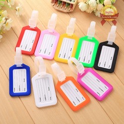 Combo 2 Thẻ name tag ghi nhớ vali ba lô hành lý chìa khóa 8,5*5cm