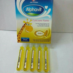 Alphavit Caxi giúp bé ăn ngon ngủ tốt bé thông minh phát triển chiều cao hộp10ml. – efasf