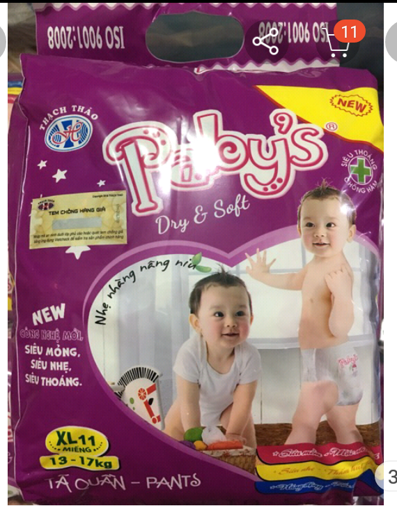 Hình ảnh Giảm giá tã bỉm quần:M91 .L84 .XL77 chiếc+KM tã Thạch Thảo Paby's. Combo 7 bịch nhỏ Hình ảnh Giảm giá tã bỉm quần:M91 .L84 .XL77 chiếc+KM tã Thạch Thảo Paby's. Combo 7 bịch nhỏ