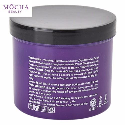 Kem Ủ Tóc Bơ Đào Mocha Beauty 500g