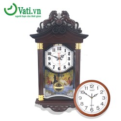Đồng hồ treo tường F19 quả lắc