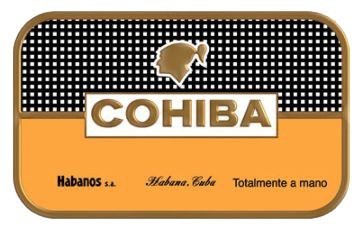 Hộp Da Cohiba - 4 điếu logo cohiba 1 - Hộp Da Cohiba - 4 điếu