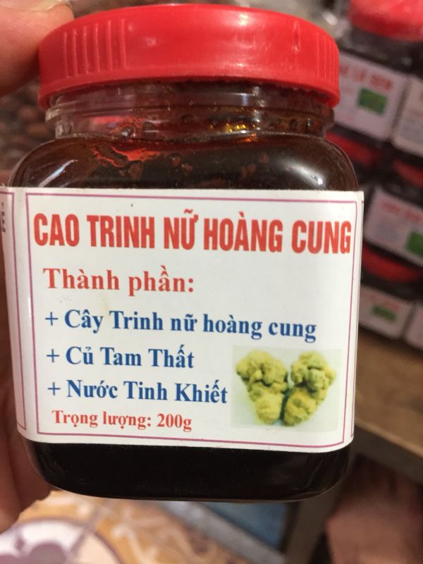 Hình ảnh hộp 200g cao trinh nữ hoàng cung