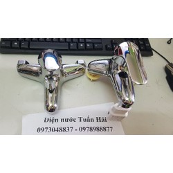 Bộ sen vòi Caesar đồng - Vòi chậu + vòi sen Caesar đồng