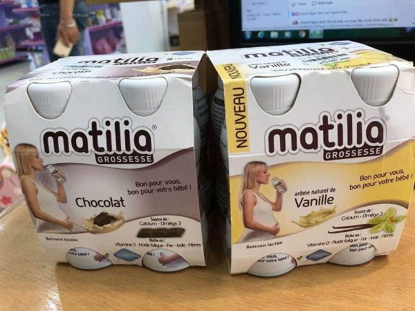 Sữa Bầu Matilia Pháp Vị Chocolate
