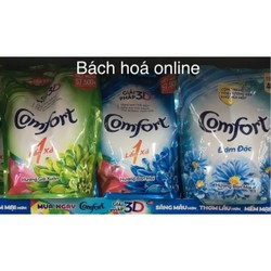 Nước Xả Vải Comfort Một Lần Xả Hương Gió Xuân Túi 2.6L