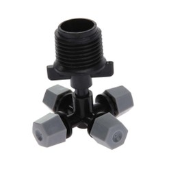 Bộ 20 Thiết bị tưới phun sương 4 đầu kèm đầu Ren 21 TS-4.30.2, 30lit trên giờ, Tưới lan, tưới nhà kính, nhà màng Bộ 20 Thiết bị tưới phun sương 4 đầu kèm đầu Ren 21 TS-4.30.2, 30lit trên giờ, Tưới lan, tưới nhà kính, nhà màng