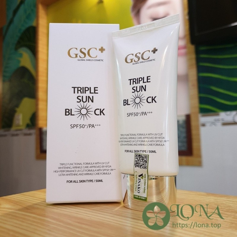 Kem chống nắng GSC Hàn Quốc