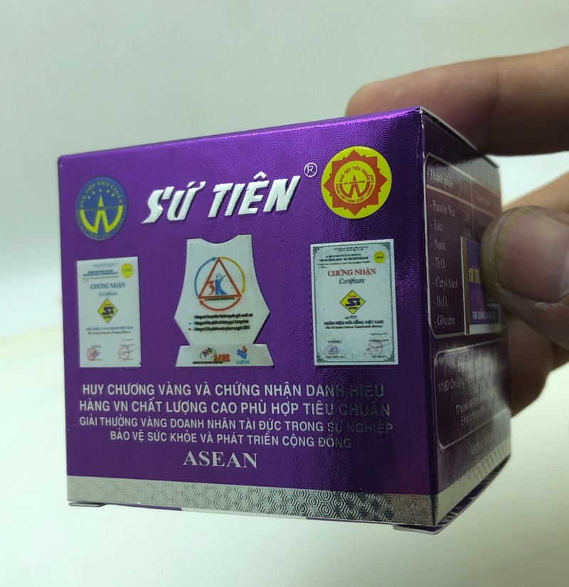 Kem Sứ Tiên Tím 10g