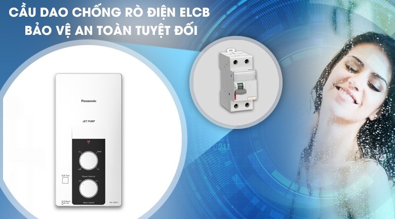 Cầu dao chống rò điện ELCB - Máy nước nóng Panasonic DH-3RP2VK Cầu dao chống rò điện ELCB - Máy nước nóng Panasonic DH-3RP2VK