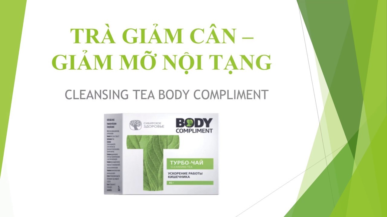 cleansing tea body compliment - trà hỗ trợ giảm cân!!!