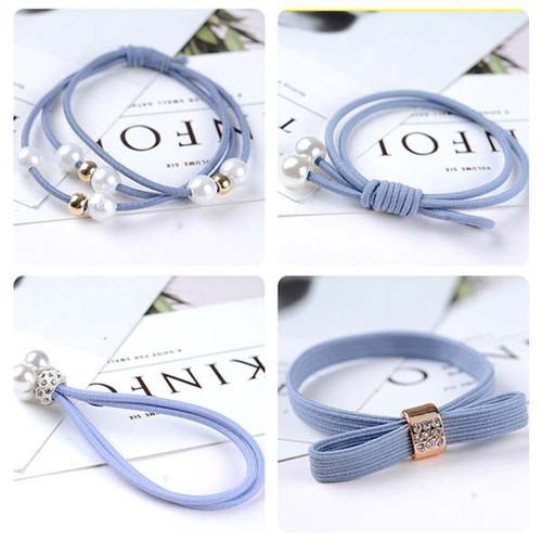 HỘP 12 DÂY CHUN BUỘC TÓC CAO CẤP   -BÁN BUÔN GIÁ RẺ-