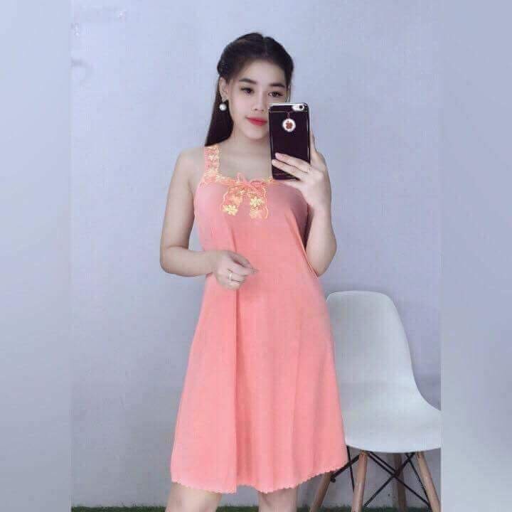 ĐẦM THUN LẠNH MẶC NHÀ CỰC MÁT