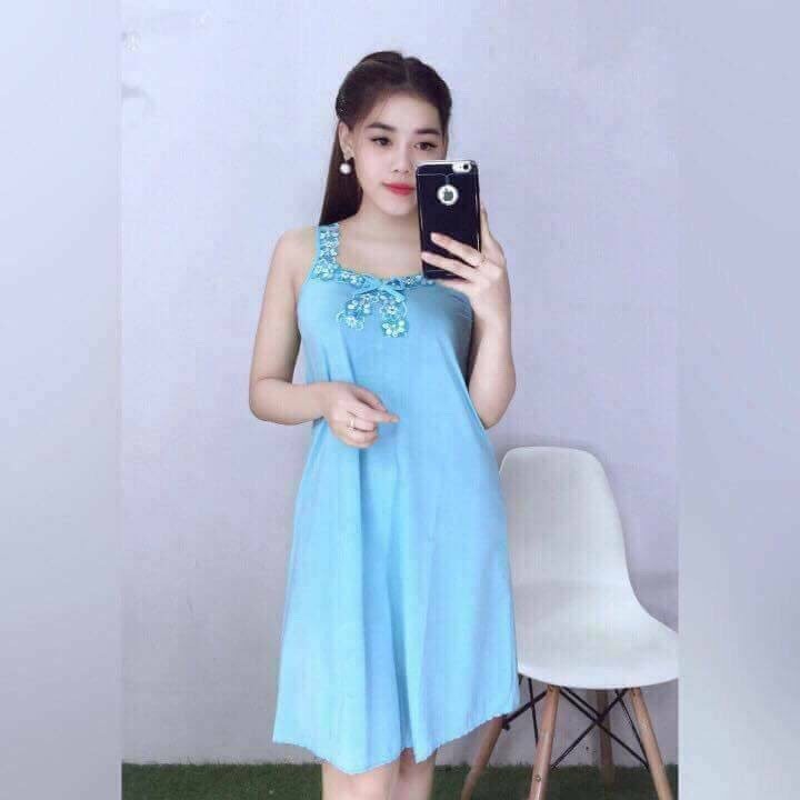 ĐẦM THUN LẠNH MẶC NHÀ CỰC MÁT