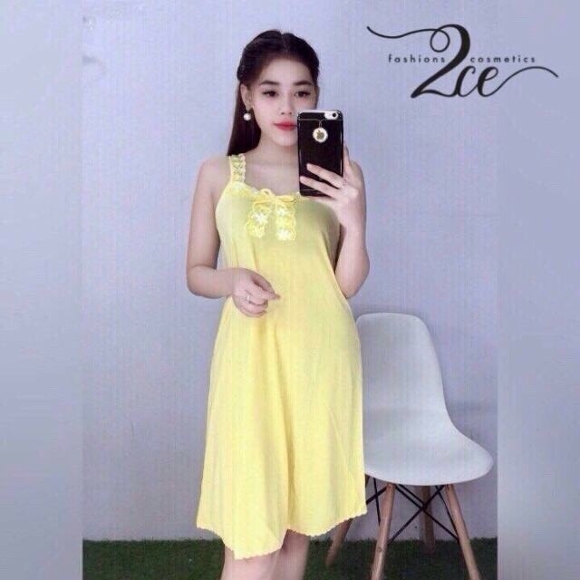 ĐẦM THUN LẠNH MẶC NHÀ CỰC MÁT