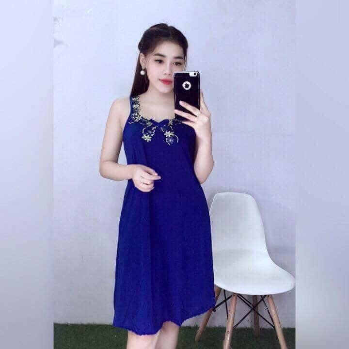 ĐẦM THUN LẠNH MẶC NHÀ CỰC MÁT