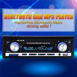 Đầu nghe nhạc MP3 Bluetooth ô tô xe tải WMA WAV USB FM JSD 20158 – JSD 20158