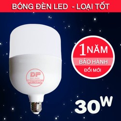 BÓNG ĐÈN LED 30W ÁNH SÁNG TRẮNG - LOẠI TỐT