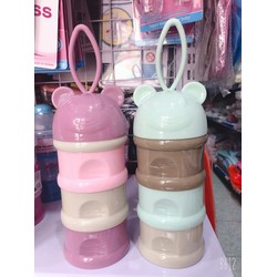 01 Bình chia sữa 3 ngăn hình chú gấu