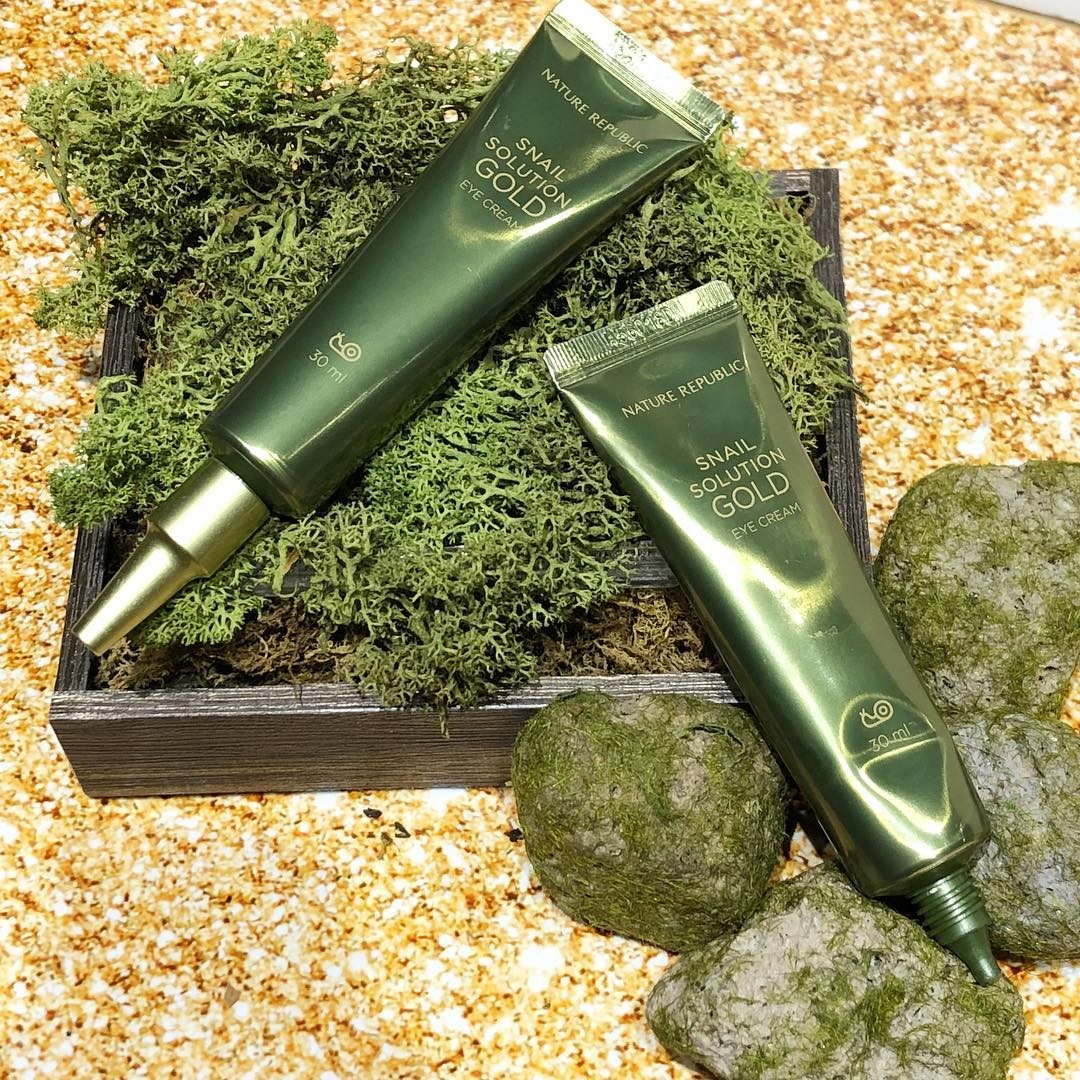 snail solution eye cream