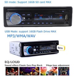 Đầu nghe nhạc MP3 Bluetooth ô tô xe tải MP3 WMA WAV USB FM JSD 520 – Máy nghe nhạc JSD 520
