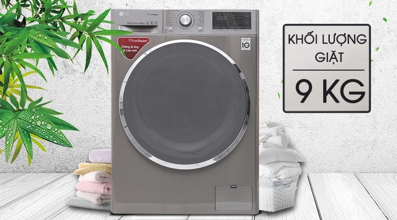 Máy giặt LG inverter 9 kg FC1409S2E Máy giặt LG inverter 9 kg FC1409S2E