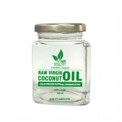 Dầu dừa tinh khiết lên men tươi lạnh Viet Healthy 200ml