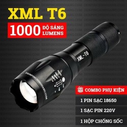ĐÈN PIN SIÊU SÁNG T6-ĐÈN PIN T6