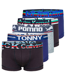 Bộ 5 Quần Lót Đùi Nam Boxer Loại 1 Bộ 5 Quần Lót Đùi Nam Boxer Loại 1