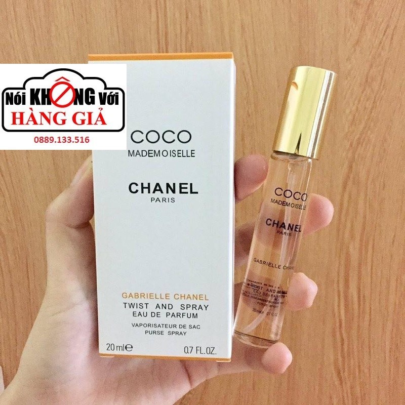 Bill PHÁP -NƯỚC HOA MINI COCO CHANEL 20ML - CHÍNH HÃNG BAO TEST