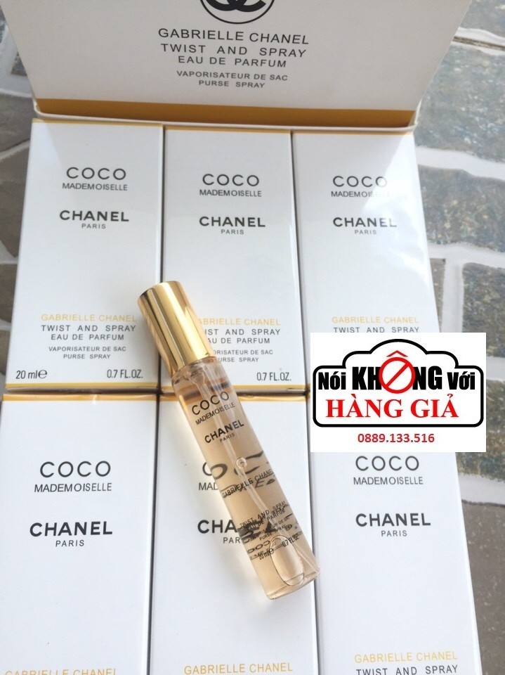 Bill PHÁP -NƯỚC HOA MINI COCO CHANEL 20ML - CHÍNH HÃNG BAO TEST