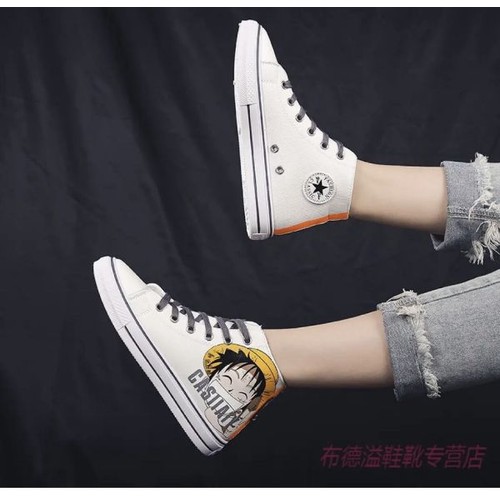 Giày bata cổ lửng siêu cute