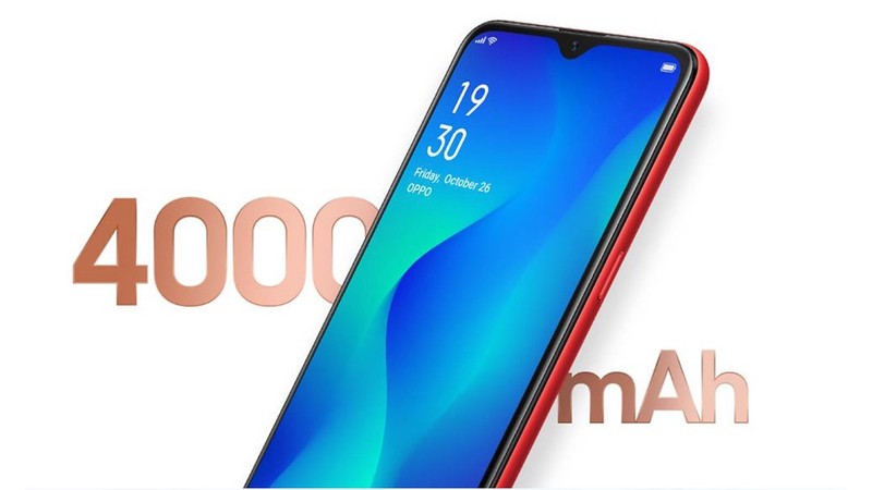 thiết kế OPPO A1k