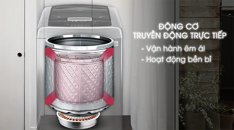 Động cơ truyền động trực tiếp - Máy giặt LG Inverter 10 kg T2310DSAM Động cơ truyền động trực tiếp - Máy giặt LG Inverter 10 kg T2310DSAM