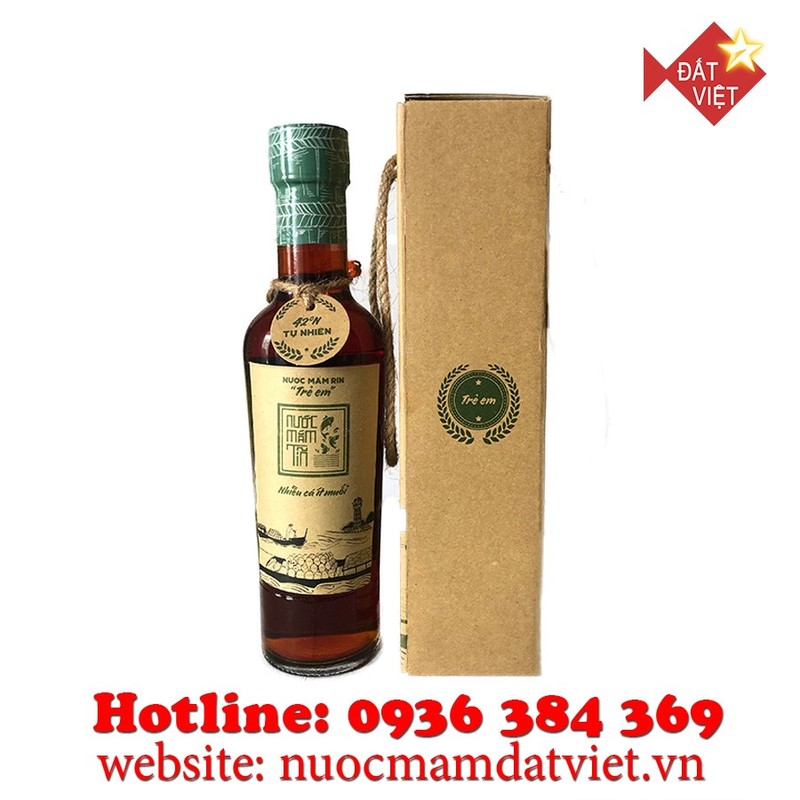 Nước mắm cho trẻ em 42 độ đạm xách 2 chai 250ml nước mắm Tĩn Phan Thiết 3
