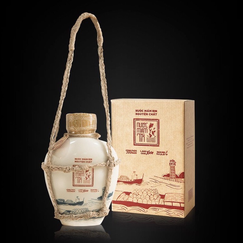 Nước mắm Tĩn Phan Thiết nhãn xưa 41 độ đạm chai 500ml 2