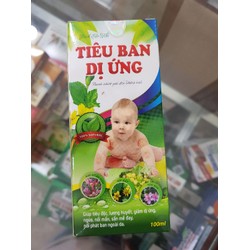 Tiêu Ban Dị Ứng