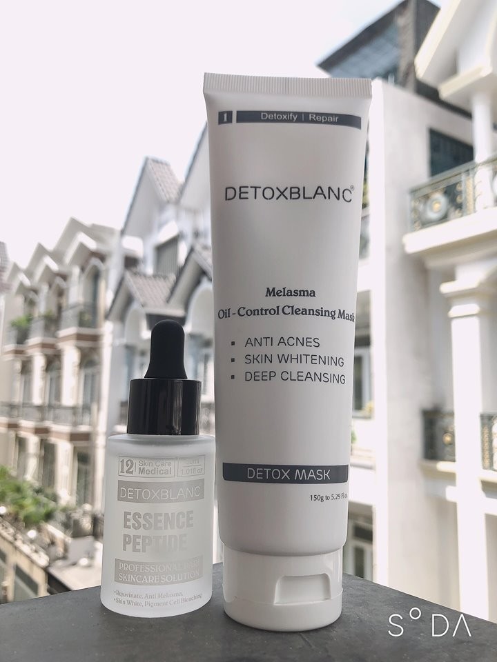 COMBO THẢI ĐỘC VÀ TRỊ NÁM TÀN NHANG DETOX BLANC
