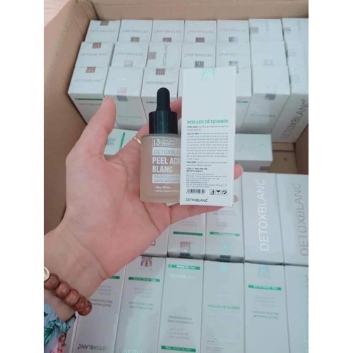 SERUM PEEL DETOX BLANC 2 LOẠI ĐẶC TRỊ MỤN VÀ ĐẶC TRỊ NÁM