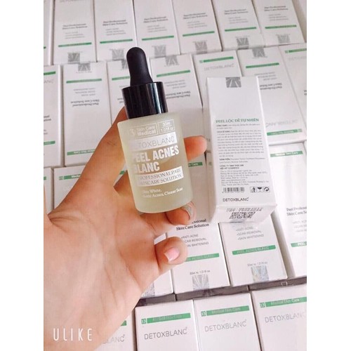 SERUM PEEL DETOX BLANC 2 LOẠI ĐẶC TRỊ MỤN VÀ ĐẶC TRỊ NÁM
